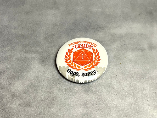 Dungeoneering Canada - Pins - 1.5”