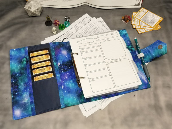 Custom Players Sidekick: A Spellbook/journal/character folio