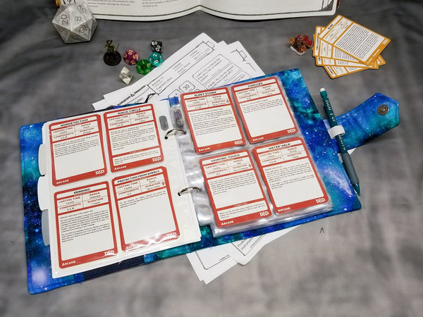 Custom Players Sidekick: A Spellbook/journal/character folio