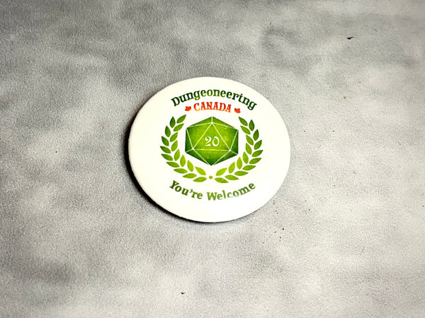Dungeoneering Canada - Pins - 1.5”