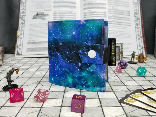 Chonky Blue Nebula Spell Book