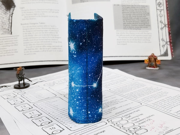 Teal Constellations Card Album/Spell book 18-24 pages