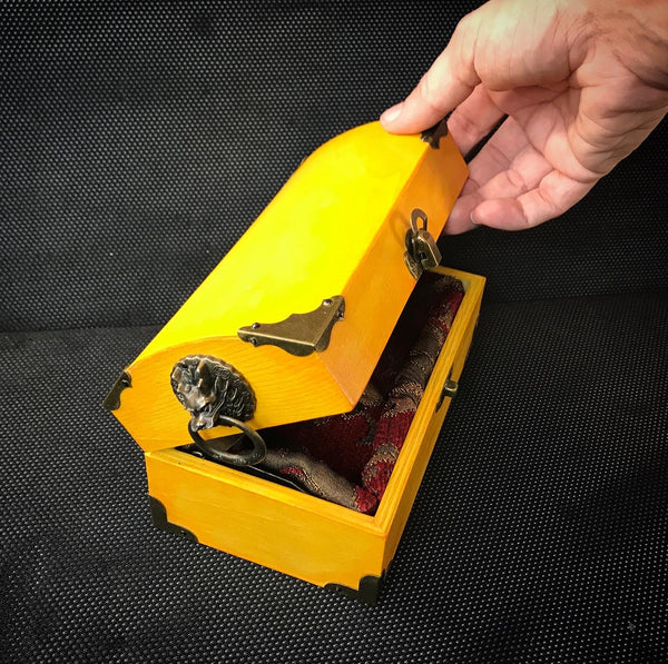 Regal Goldenrod - Hand-painted Chest