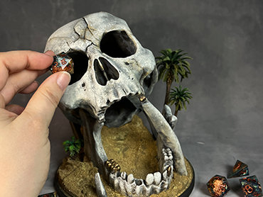 Desert's Kiss (Skull) Tower - Treasure Island Edition -  Hand Painted