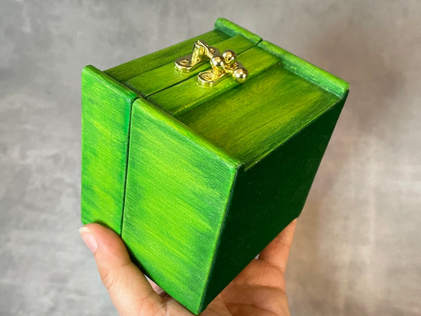 Lime Cordial - Hand-painted Chest (Small 4”)