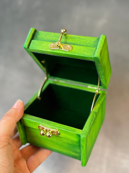 Lime Cordial - Hand-painted Chest (Small 4”)