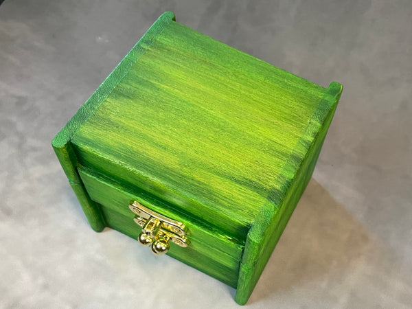 Lime Cordial - Hand-painted Chest (Small 4”)