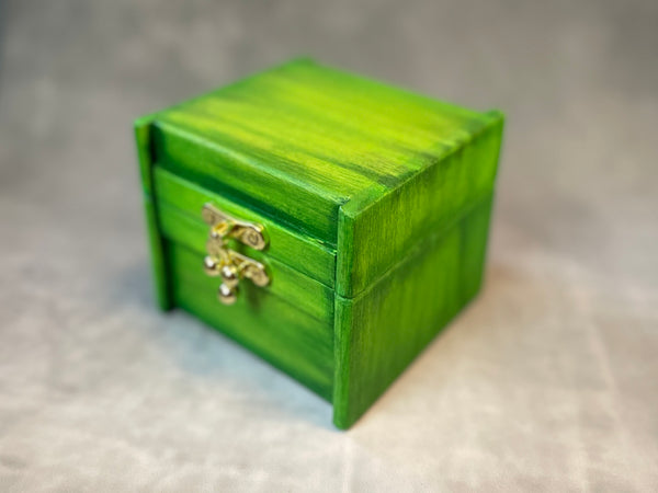 Lime Cordial - Hand-painted Chest (Small 4”)