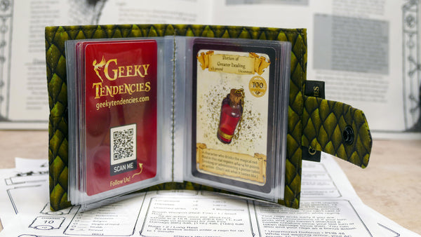 Green Dragonscale Spell Book: 18 or 24 pages