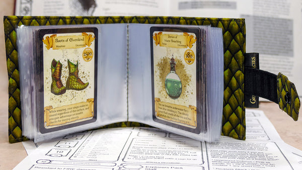 Chonky Green Dragonscale Spellbook/Card Album