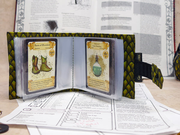 Chonky Green Dragonscale Spellbook/Card Album