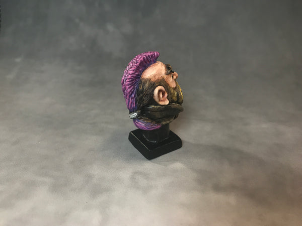 Punk Dwarf Warrior - Micro-Bust