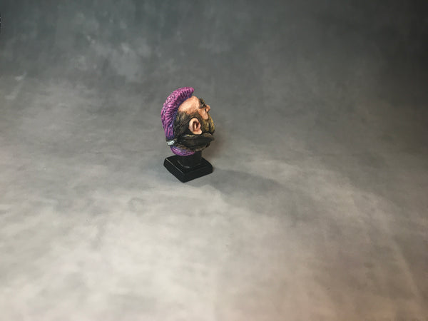 Punk Dwarf Warrior - Micro-Bust