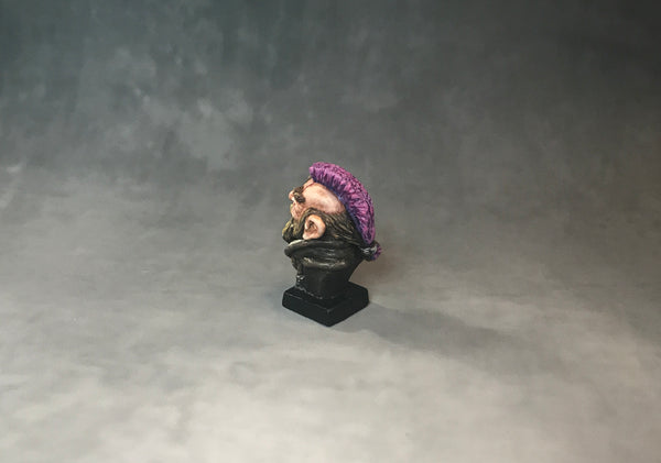 Punk Dwarf Warrior - Micro-Bust