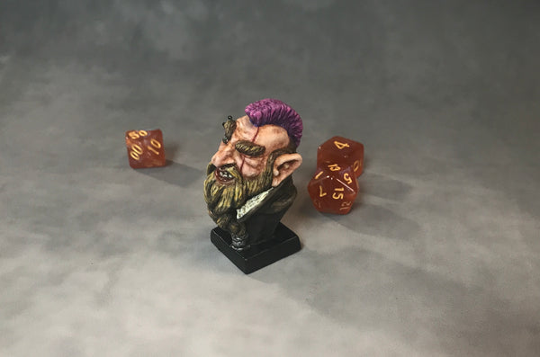 Punk Dwarf Warrior - Micro-Bust