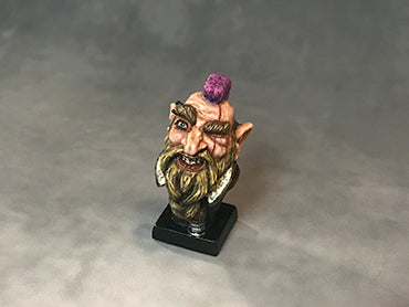 Punk Dwarf Warrior - Micro-Bust