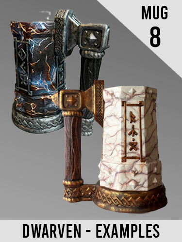 Custom Hand-painted -  Mythic Mugs Can Holders