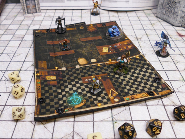Shopping at the Oasis Battle-map Dice Tray