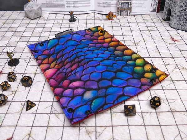 Rainbow Dragonscale Dice Tray