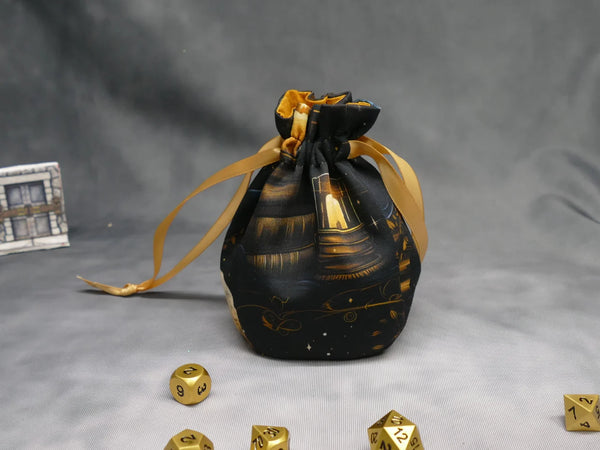 Small Night Library Dice Bag