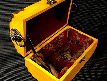 Regal Goldenrod - Hand-painted Chest