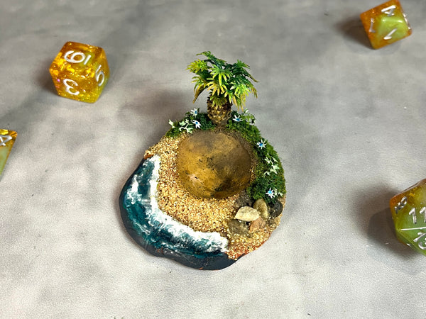 Tropical Island - Dice Display (Small Size)