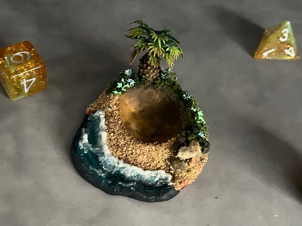 Tropical Island - Dice Display (Small Size)