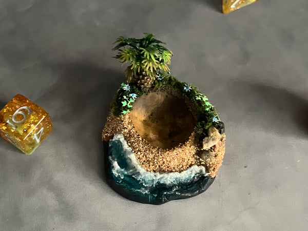 Tropical Island - Dice Display (Small Size)