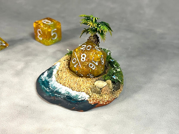 Tropical Island - Dice Display (Small Size)