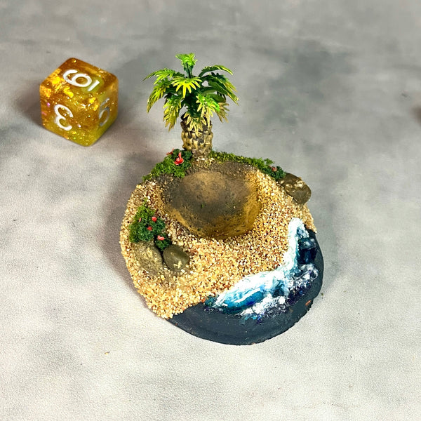 Tropical Island - Dice Display (Small Size)