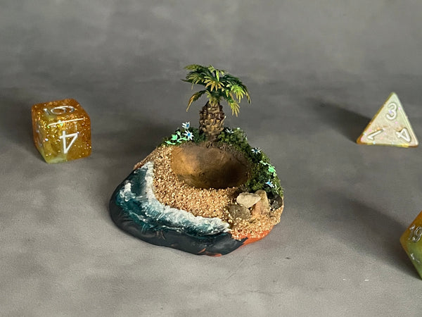 Tropical Island - Dice Display (Small Size)