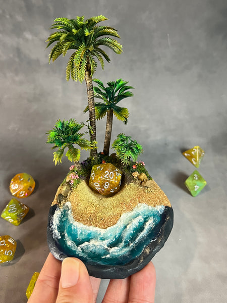 Tropical Island - Dice Display (Large Size)