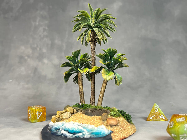 Tropical Island - Dice Display (Large Size)