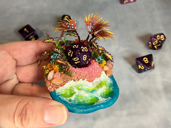Fey Wild Island - Dice Display (Small Size)