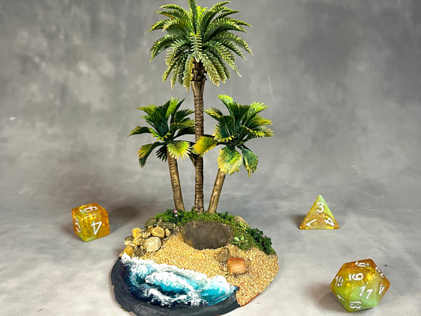 Tropical Island - Dice Display (Large Size)