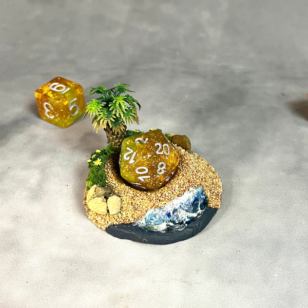 Tropical Island - Dice Display (Small Size)