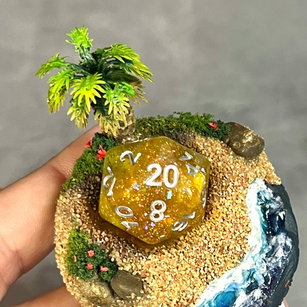 Tropical Island - Dice Display (Small Size)