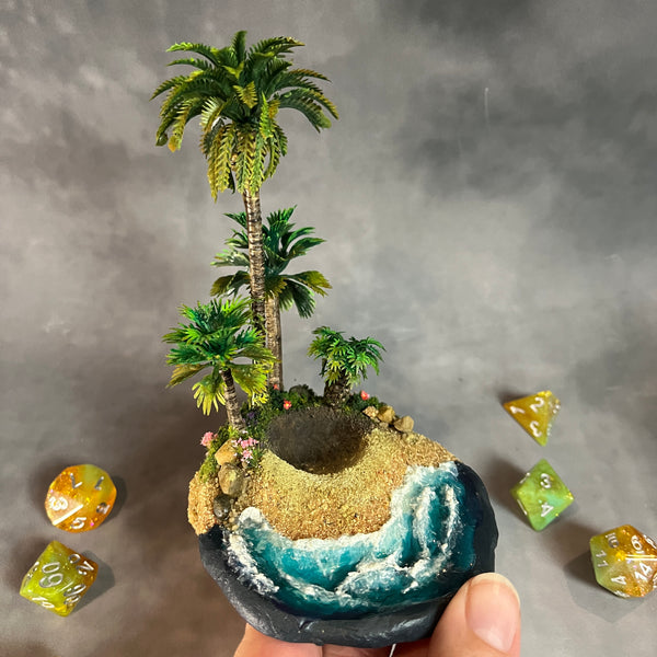 Tropical Island - Dice Display (Large Size)