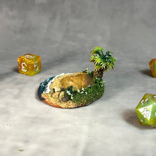 Tropical Island - Dice Display (Small Size)