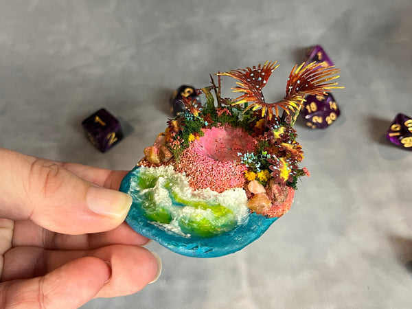 Fey Wild Island - Dice Display (Small Size)