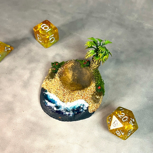Tropical Island - Dice Display (Small Size)