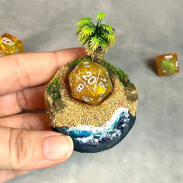 Tropical Island - Dice Display (Small Size)