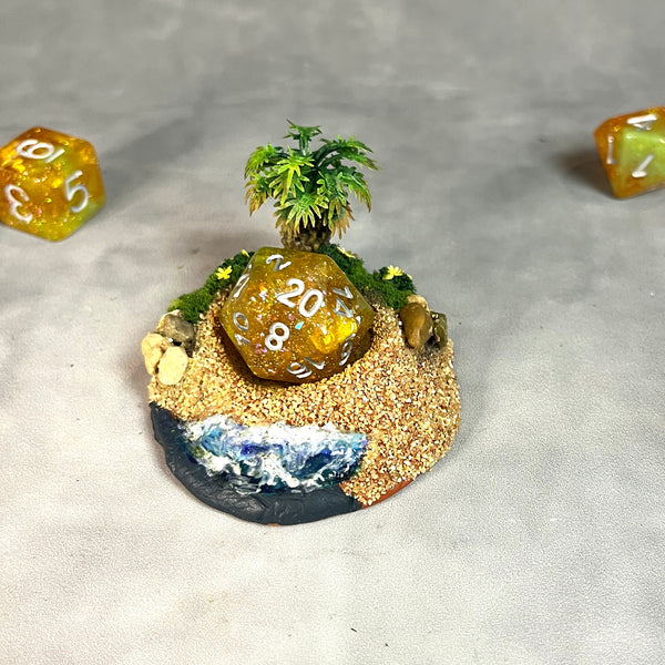 Tropical Island - Dice Display (Small Size)