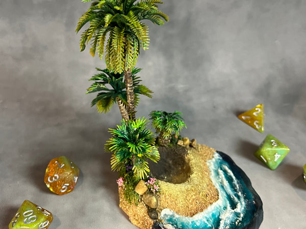 Tropical Island - Dice Display (Large Size)