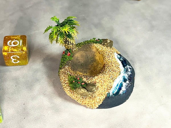 Tropical Island - Dice Display (Small Size)