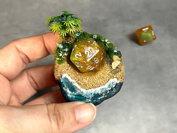 Tropical Island - Dice Display (Small Size)