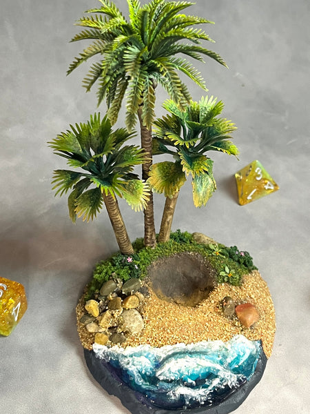 Tropical Island - Dice Display (Large Size)