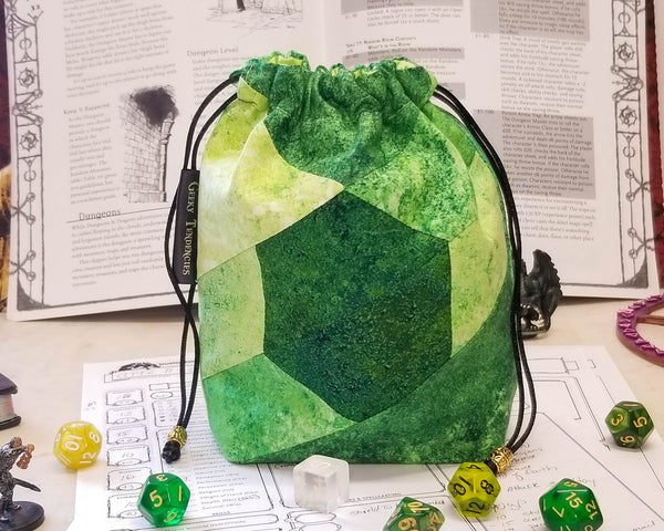 Patchwork (Pack & Go) Dice Bag Sewing Pattern