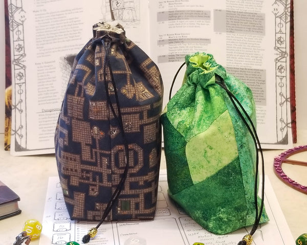 Patchwork (Pack & Go) Dice Bag Sewing Pattern