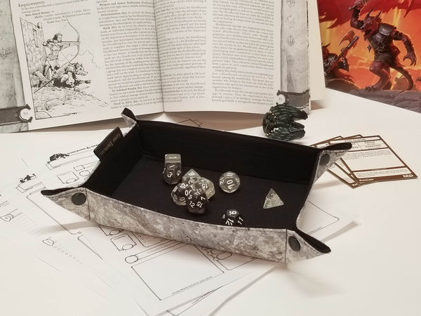 Mountain Stone Standard Rectangle Collapsible Dice Tray